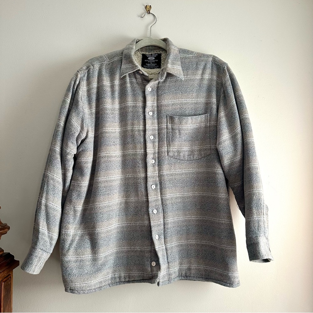 Grit Iron Workwear • Sherpa Lined Cotton Shacket